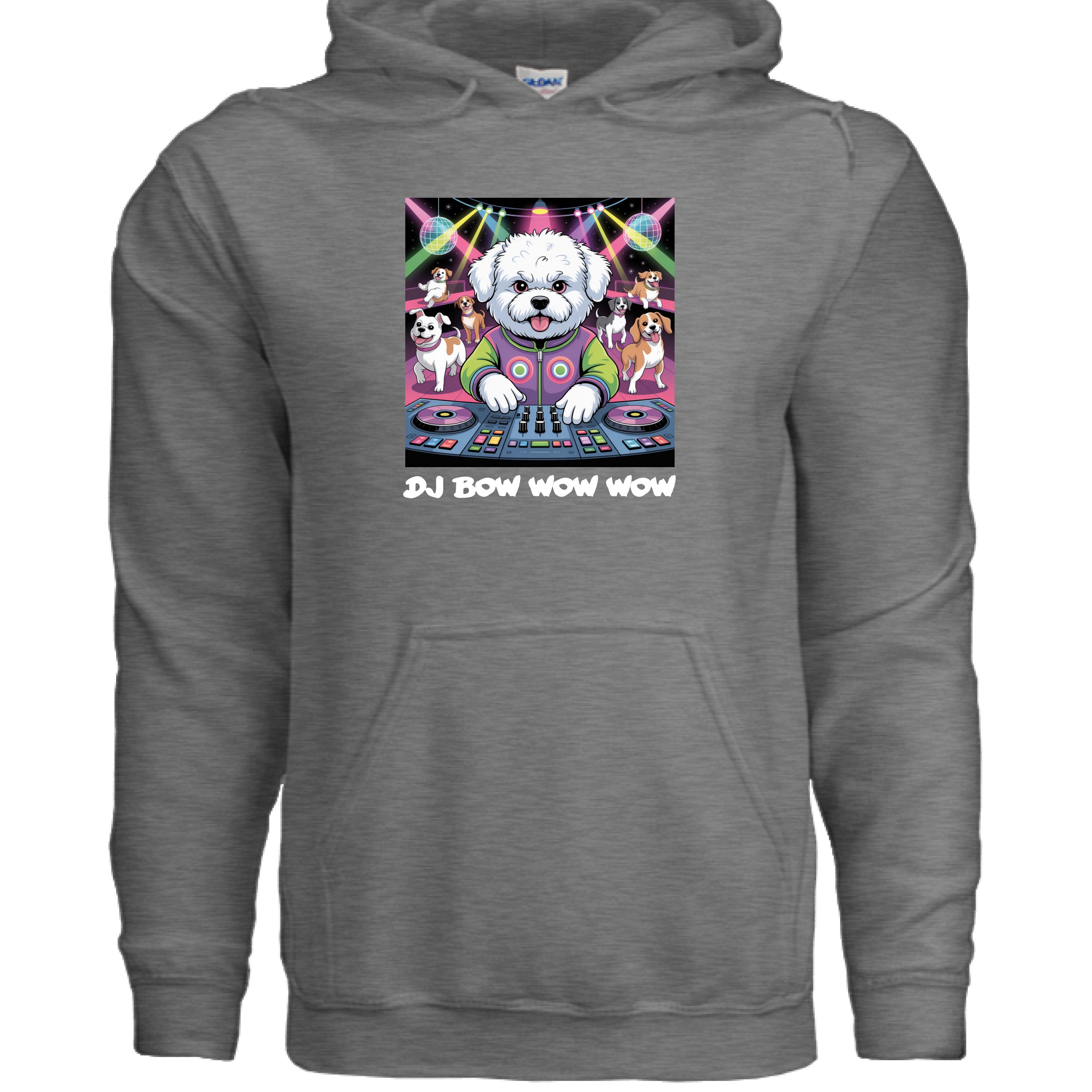 GRAPHITE HEATHER - FRONT