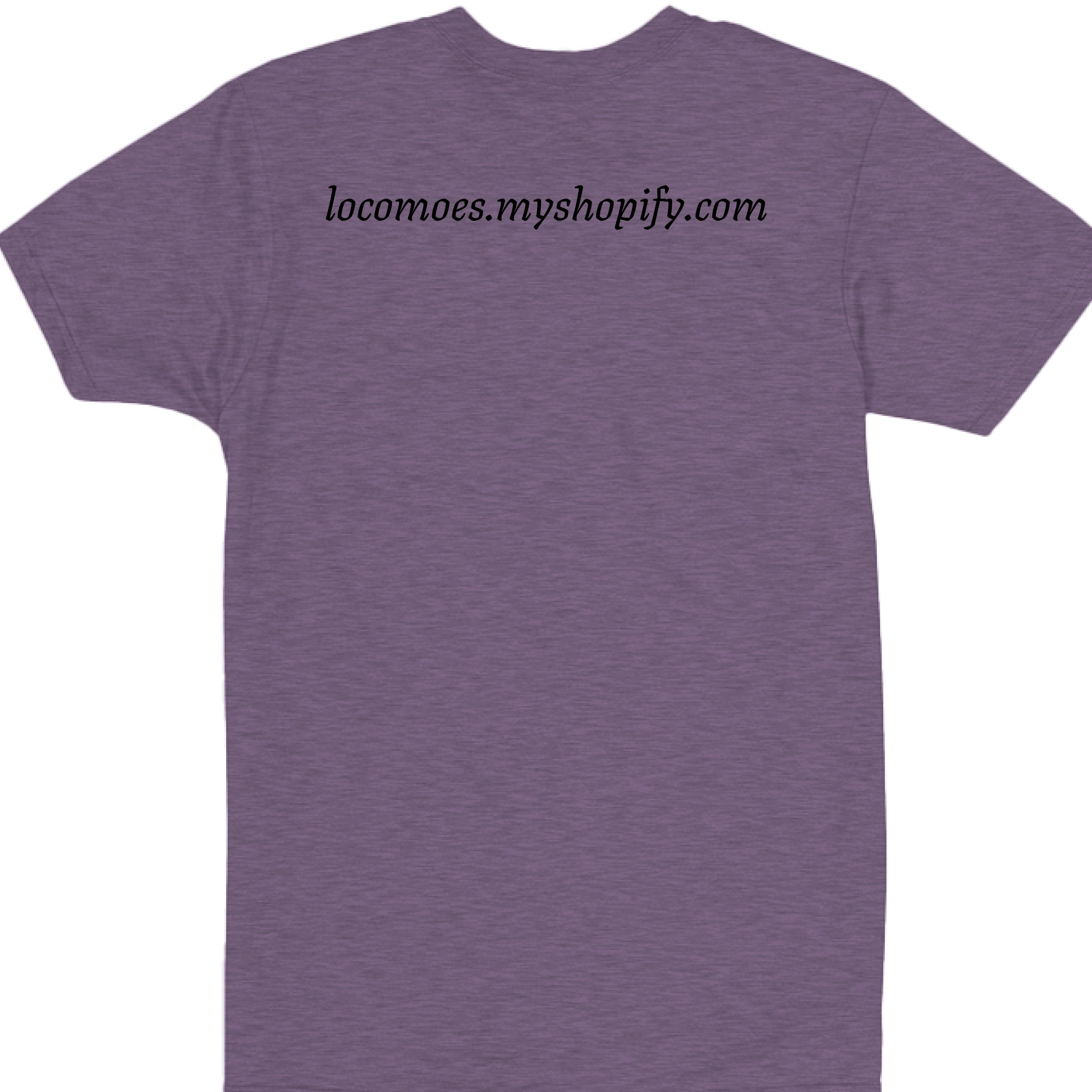 Purple Rain Heather - BACK
